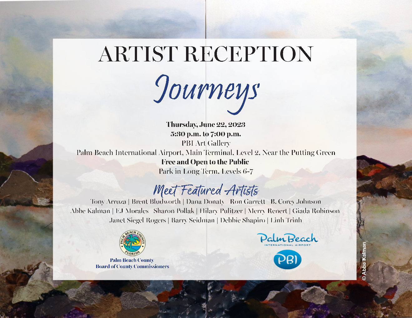 Palm Beach International Airport Art Gallery Art In Public Places